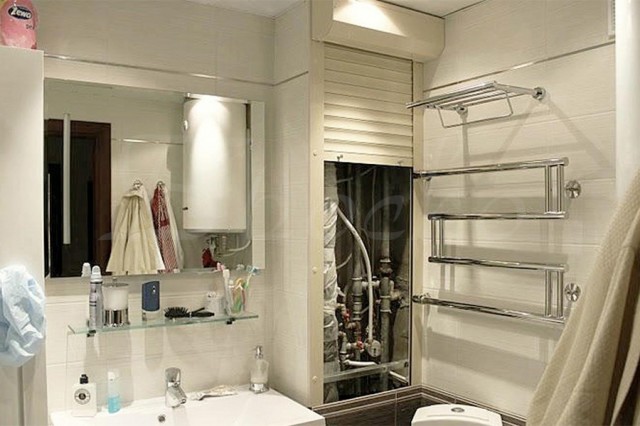 Установка сантехнической ролставни