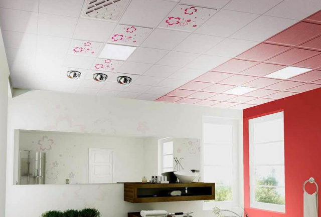 Выбор потолка для ванной