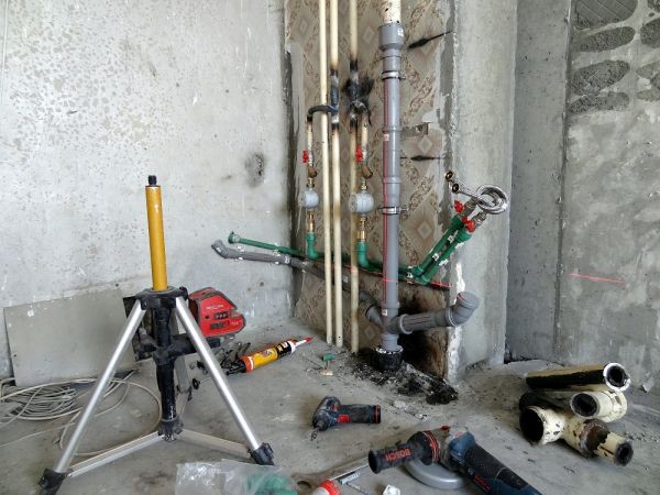 Замена стояков