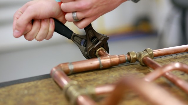 Монтаж медных труб